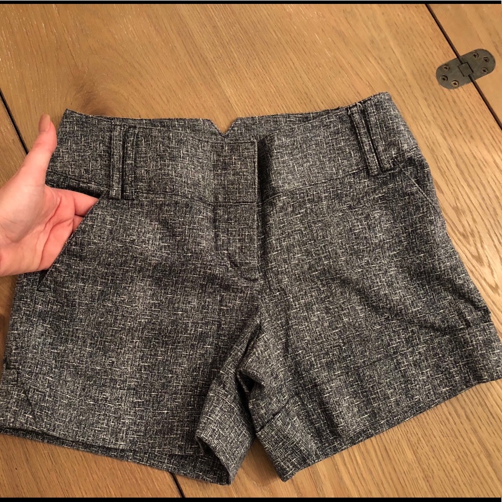 Express Crosshatch Pattern Shorts - image 2